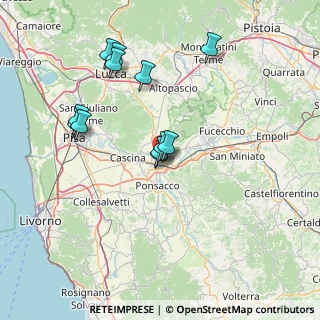 Mappa Via Bologna, 56025 Pontedera PI, Italia (14.12167)