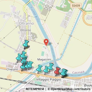 Mappa Via dell'Olmo, 56025 Pontedera PI, Italia (0.7365)
