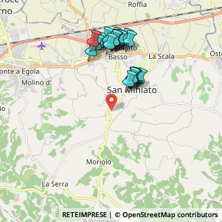 Mappa Via Dalmazia, 56028 San Miniato PI, Italia (2.0015)