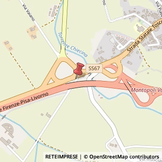 Mappa Via Ricavo Varramista, 23/B, 56020 Montopoli in Val d'Arno, Pisa (Toscana)