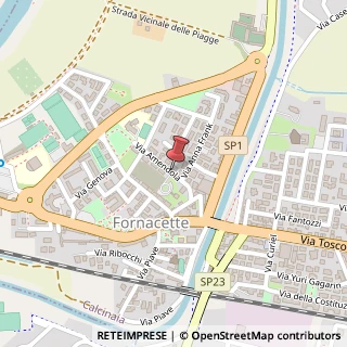 Mappa Via Amendola, 8, 56012 Fornacette PI, Italia, 56012 Calcinaia, Pisa (Toscana)