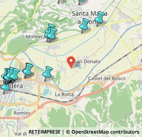 Mappa Via Arnovecchio, 56020 Santa Maria a Monte PI, Italia (3.01235)