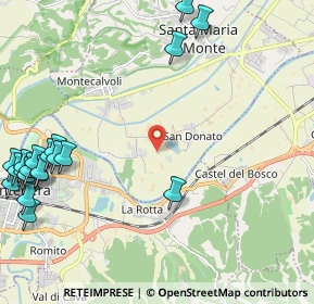 Mappa Via Arnovecchio, 56020 Santa Maria a Monte PI, Italia (3.226)