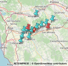 Mappa Via Arnovecchio, 56020 Santa Maria a Monte PI, Italia (9.52267)