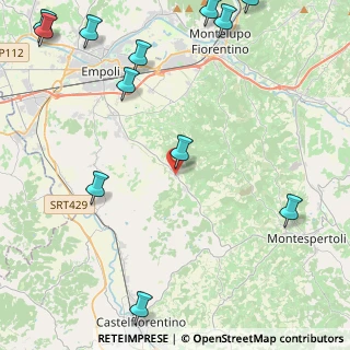 Mappa Via Orme, 50052 Empoli FI, Italia (6.60083)