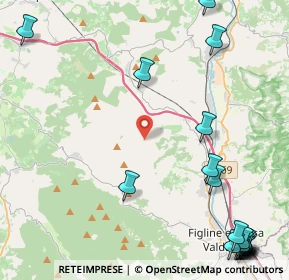 Mappa Località San Michele, 50064 Figline e Incisa Valdarno FI, Italia (7.0535)