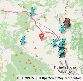 Mappa Località San Michele, 50064 Figline e Incisa Valdarno FI, Italia (4.619)