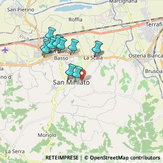 Mappa Via Paolo Maioli, 56028 San Miniato PI, Italia (1.74462)