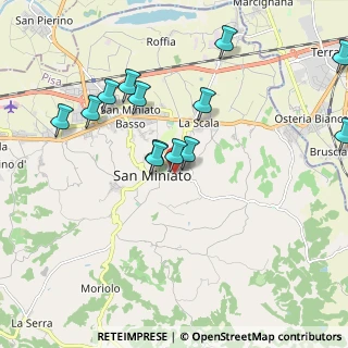 Mappa Via Paolo Maioli, 56028 San Miniato PI, Italia (2.29286)