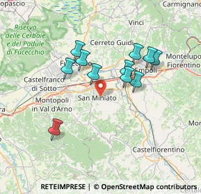 Mappa Via Paolo Maioli, 56028 San Miniato PI, Italia (6.33091)