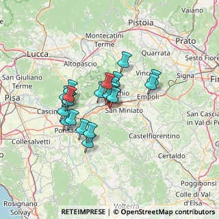 Mappa Via Giuseppe di Vittorio, 56028 San Miniato PI, Italia (10.5595)