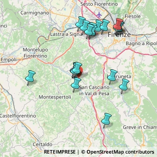 Mappa S. Giovanni, 50026 San Casciano in Val di Pesa FI, Italia (8.522)