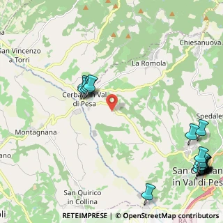 Mappa S. Giovanni, 50026 San Casciano in Val di Pesa FI, Italia (3.4205)