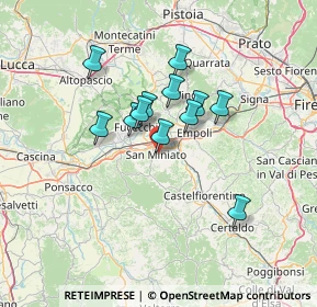 Mappa Piazza Buonaparte, 56028 San Miniato PI, Italia (10.59417)