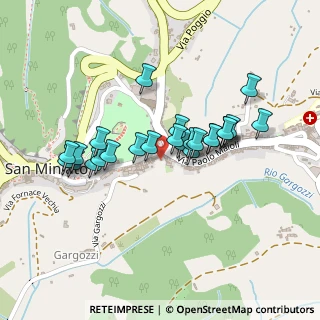 Mappa Piazza Buonaparte, 56028 San Miniato PI, Italia (0.192)