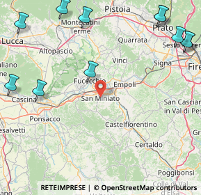 Mappa Corso Giuseppe Garibaldi, 56028 San Miniato PI, Italia (25.84364)