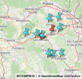 Mappa Via Augusto Conti, 56028 San Miniato PI, Italia (11.90167)