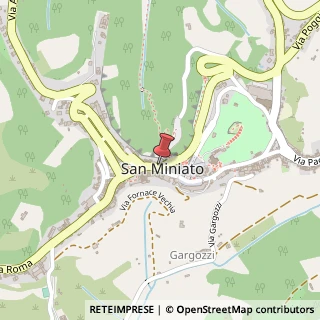Mappa Via Augusto Conti, 21, 56028 San Miniato, Pisa (Toscana)