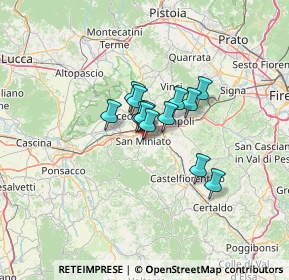 Mappa Sdrucciolo del crocifisso, 56028 San Miniato PI, Italia (7.53385)