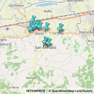 Mappa Via Vittime del Duomo, 56028 San Miniato PI, Italia (1.53923)