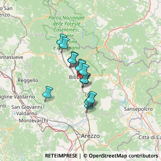 Mappa Chiusi Della Verna, 52010 Chiusi della Verna AR, Italia (9.01867)