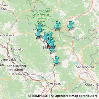 Mappa Chiusi Della Verna, 52010 Chiusi della Verna AR, Italia (8.58083)