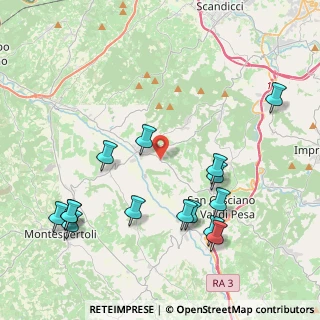 Mappa Via Empolese in Cerbaia, 50026 San Casciano in Val di Pesa FI, Italia (4.846)