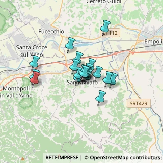 Mappa Piazza del Popolo, 56028 San Miniato PI, Italia (2.116)
