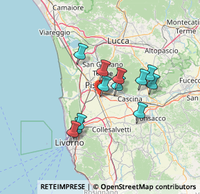 Mappa Via Agostino Bassi, 56121 Pisa PI, Italia (11.095)