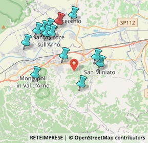 Mappa Via Madonna dei Bimbi, 56028 San Miniato PI, Italia (4.14308)