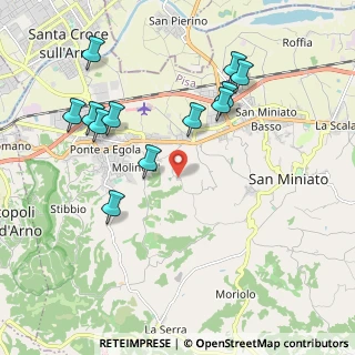 Mappa Via Madonna dei Bimbi, 56028 San Miniato PI, Italia (2.14167)