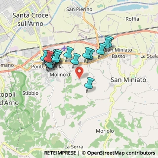 Mappa Via Madonna dei Bimbi, 56028 San Miniato PI, Italia (1.596)