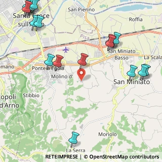 Mappa Via Madonna dei Bimbi, 56028 San Miniato PI, Italia (3.29111)