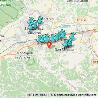Mappa Via Madonna dei Bimbi, 56028 San Miniato PI, Italia (3.11)