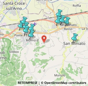 Mappa Via Madonna dei Bimbi, 56028 San Miniato PI, Italia (2.12636)