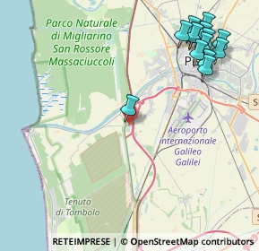 Mappa Via Stefano Piazzini, 56122 Pisa PI, Italia (5.57071)