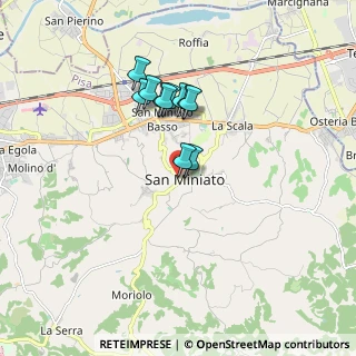 Mappa Via F. Guicciardini, 56028 San Miniato PI, Italia (1.39636)