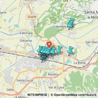 Mappa Via Milano, 56025 Pontedera PI, Italia (1.20647)