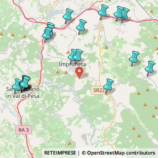 Mappa Via delle Sodera, 50023 Impruneta FI, Italia (5.8965)
