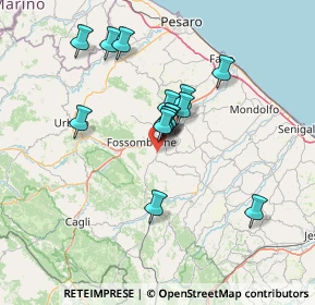 Mappa Via Ada Negri, 61034 Fossombrone PU, Italia (11.56267)