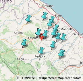 Mappa Via Ada Negri, 61034 Fossombrone PU, Italia (11.98778)