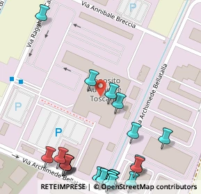 Mappa Ospedaletto, 56100 Pisa PI, Italia (0.175)