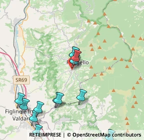 Mappa Piazza S. Pietro, 50066 Reggello FI, Italia (4.80077)