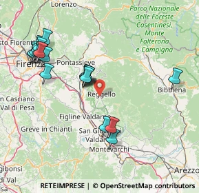 Mappa Piazza S. Pietro, 50066 Reggello FI, Italia (17.5325)