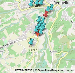 Mappa Piazza S. Pietro, 50066 Reggello FI, Italia (0.465)