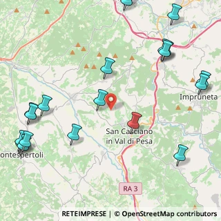 Mappa Via Pisignano, 50026 San Casciano in Val di Pesa FI, Italia (6.2275)