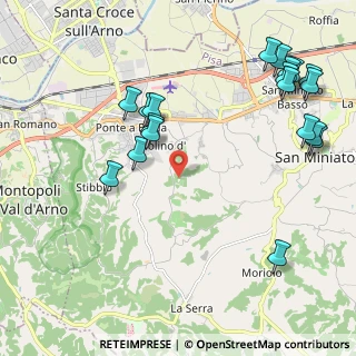 Mappa Via S. Giovanni Battista, 56028 San Miniato PI, Italia (2.65895)