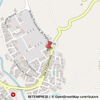 Mappa Via XXIII Gennaio, 24, 61049 Urbania, Pesaro e Urbino (Marche)