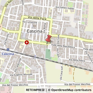 Mappa Viale Comasco Comaschi, 128, 56021 Cascina, Pisa (Toscana)