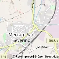 Peta Mercato San Severino